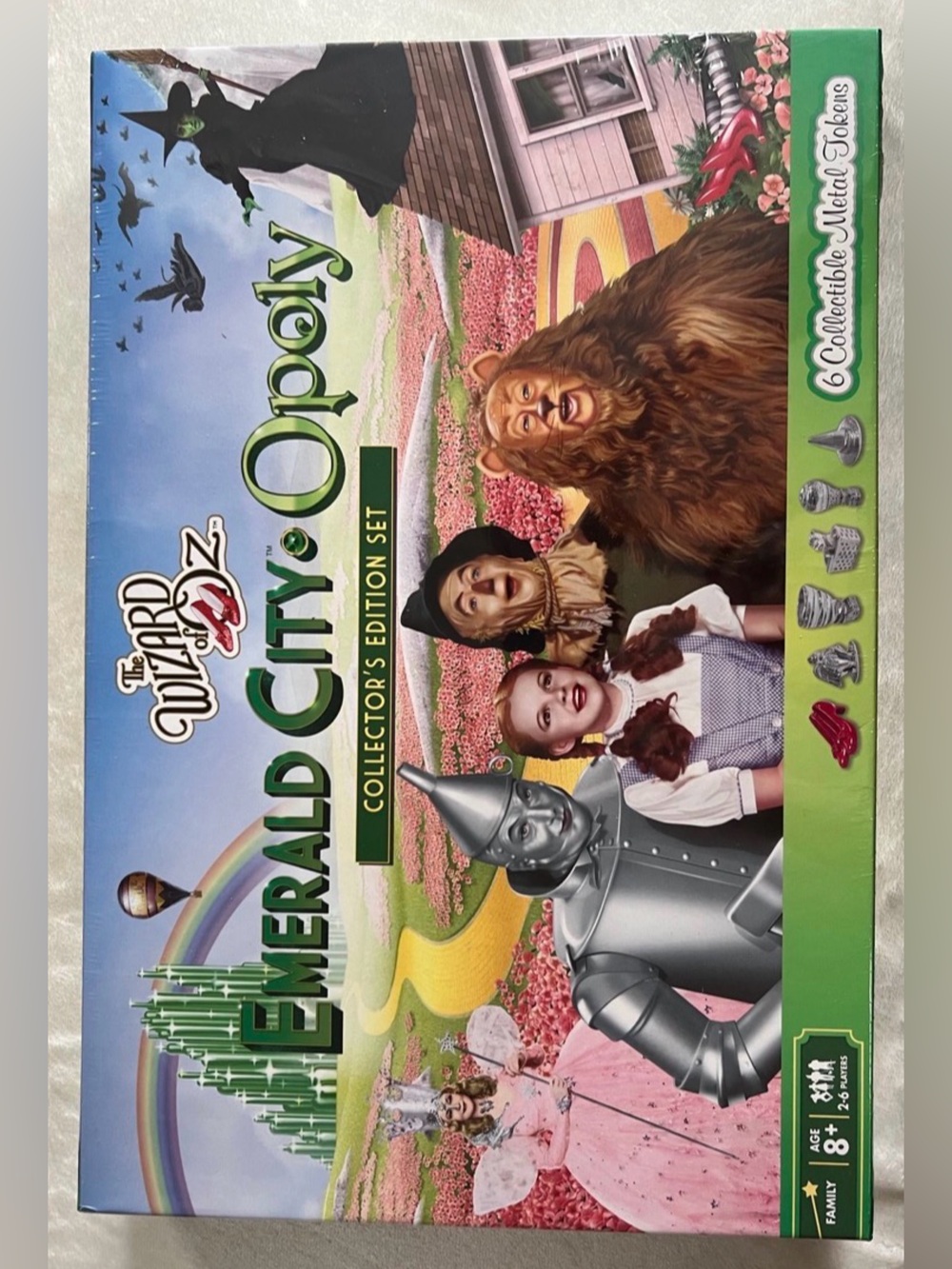 The Wizard Of Oz Emerald City-Opoly Collector's Edition Set Board Game *SEALED*